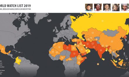 World Watch List 2019: Joka 9. kristitty kokee vakavaa vainoa