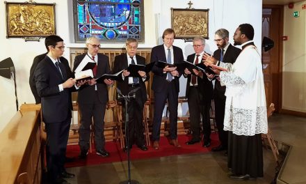 Svenskspråkig tv-mässa i Sankt Henriks katedral